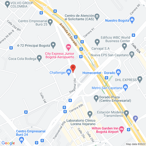 Map of Mayrp Y Cía. S.A.S.