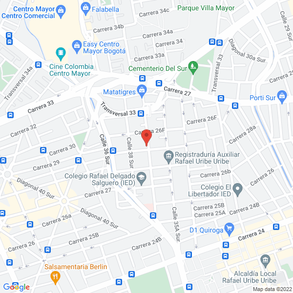 Map of Miscelánea Y Papelería El Progreso