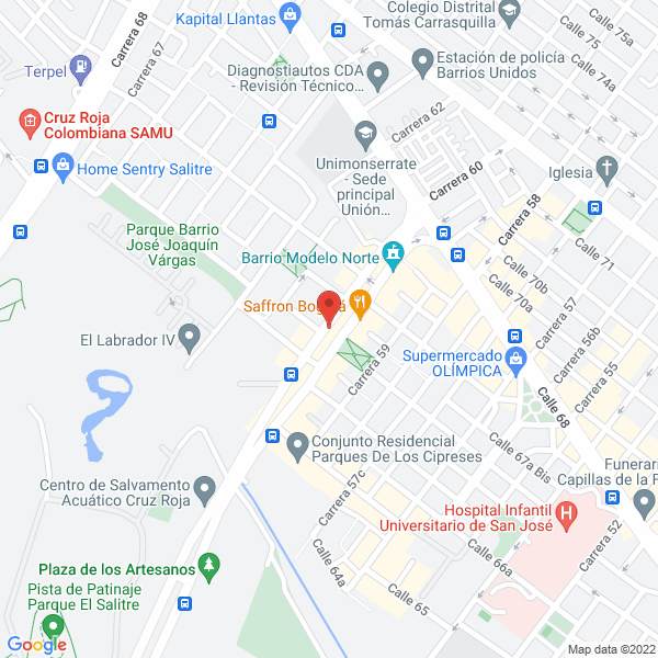 Map of Mobercas Y Cía. Ltda.