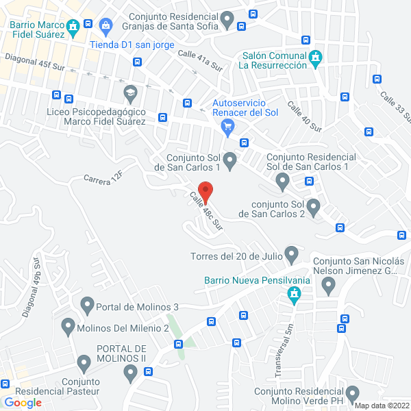 Map of Motos Ulises