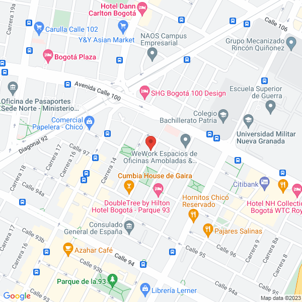 Map of Multifamiliares 98