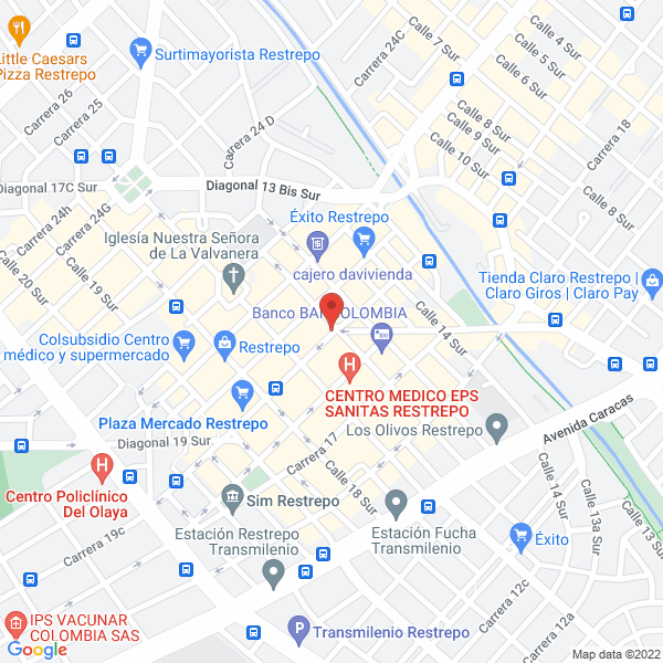 Map of Novias Lucy