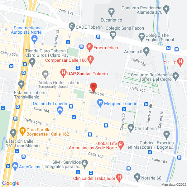 Map of Nutrifarma