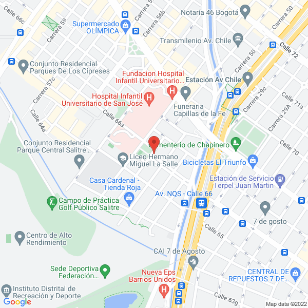 Map of Om Comunicaciones