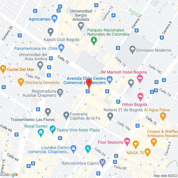 Map of Oriental De Construcciones Y Asesorías