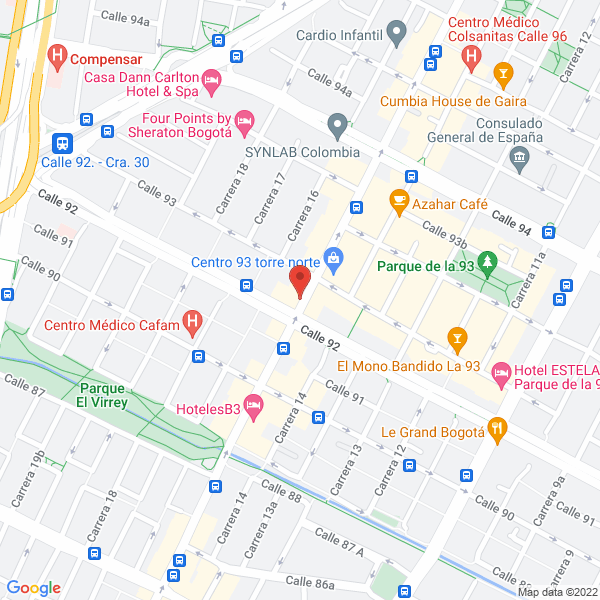 Map of Papas & Carne