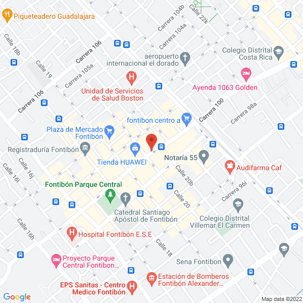 Map of Papas Y Empanadas Del Tolima