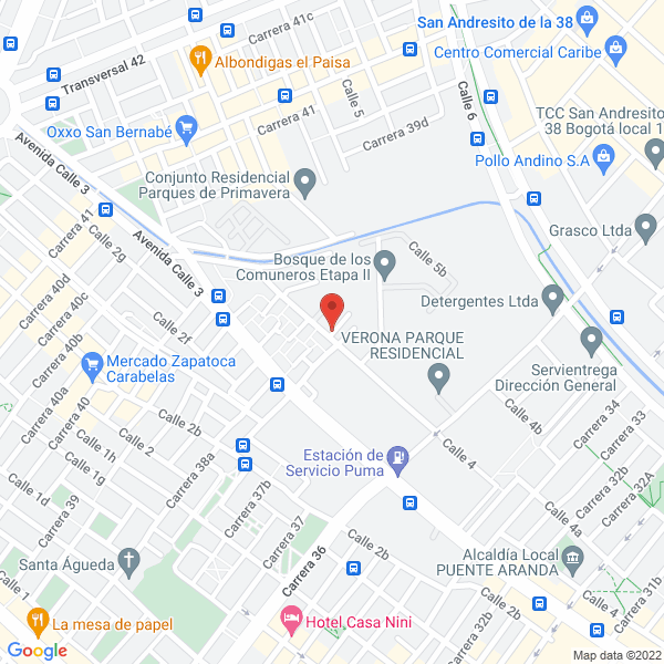 Map of Papelería 2M