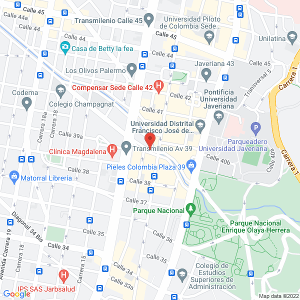 Map of Paramo Marketing E.U.