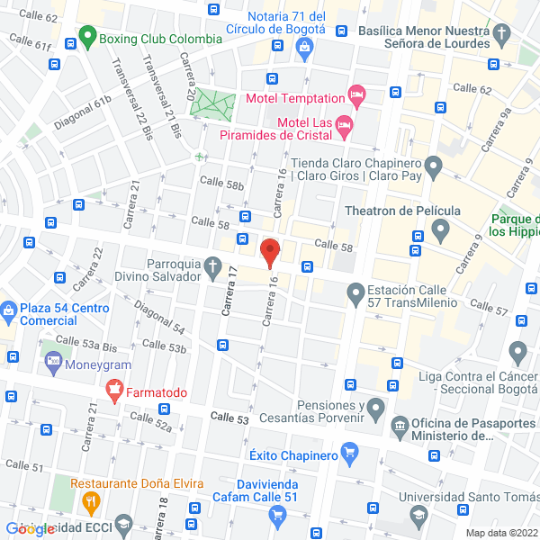 Map of Parque Altamira Ltda.