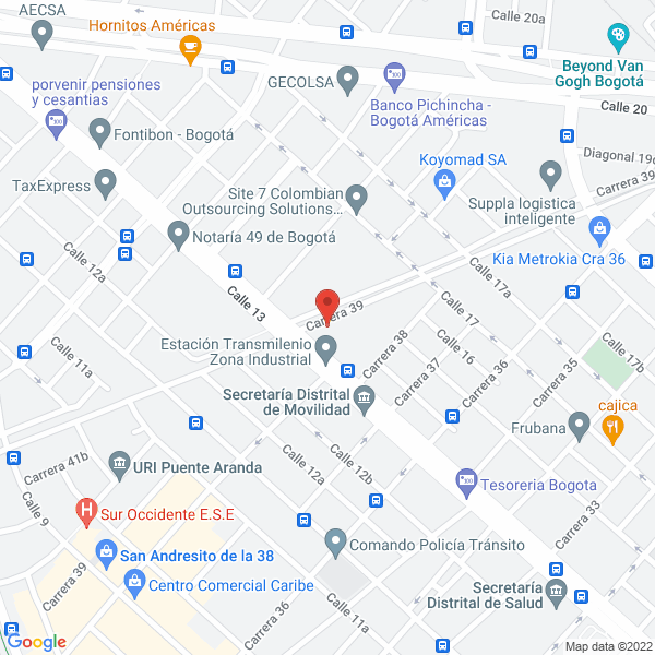 Map of Pintusel Ltda.