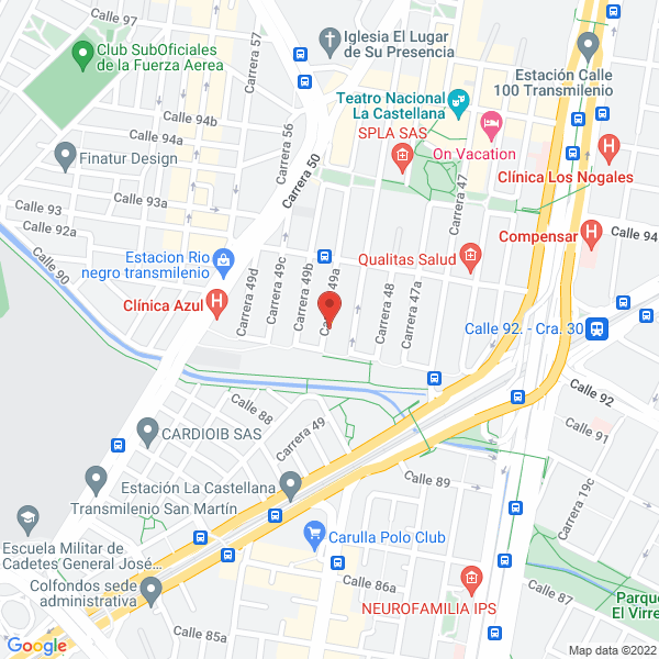 Map of Pinzon Iragorri S.A.S.