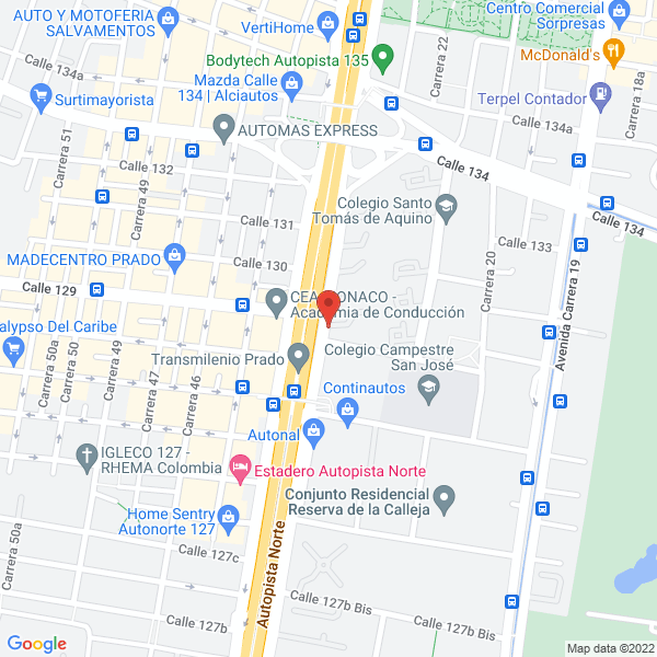 Map of Pizza-N-Love