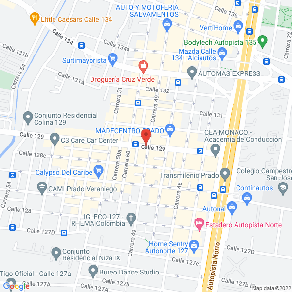 Map of Pizzarepa