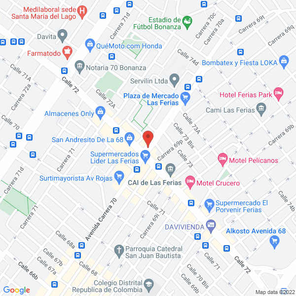 Map of Pol Comunicaciones