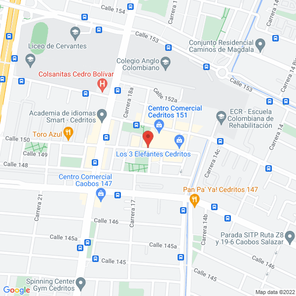 Map of Premium Logística Empresarial Y Eventos Ltda.