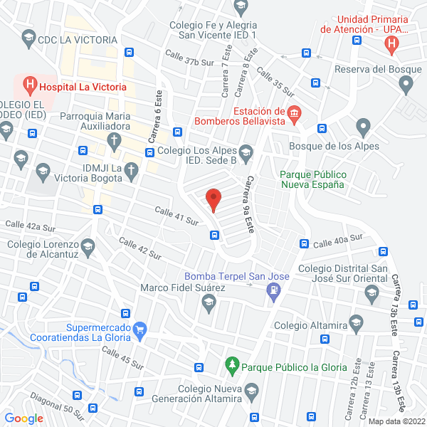 Map of Publicidad Nacional
