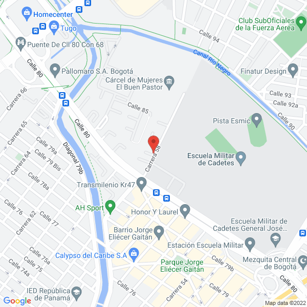 Map of Quimicalidad Ltda.