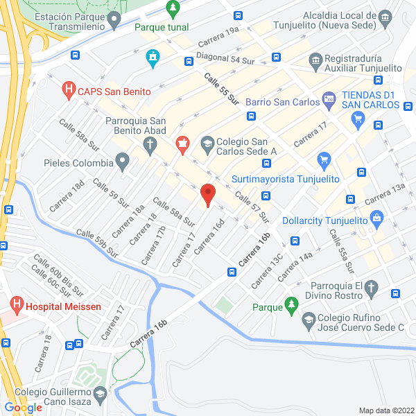 Map of Quimicueros
