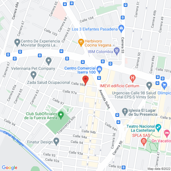 Map of R & R Unión Ferretera