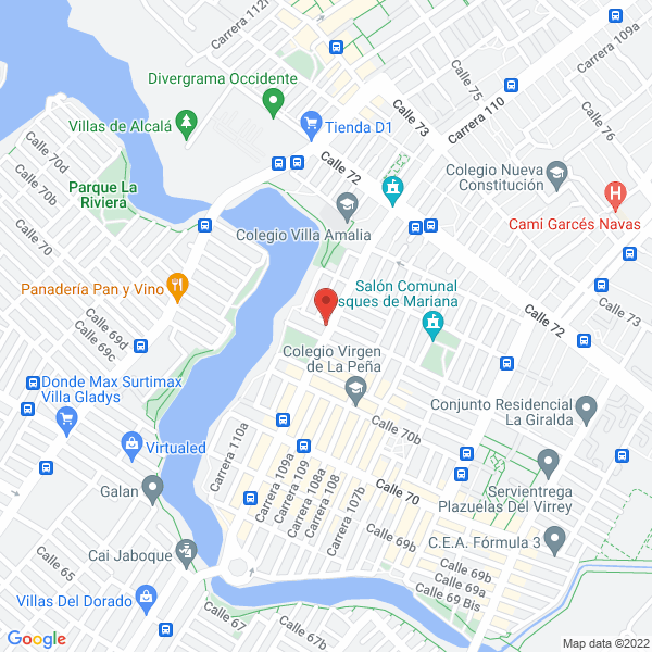 Map of R.C. Creaciones