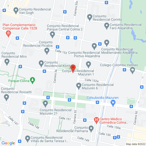 Map of Fundacion Vida Sin Estres