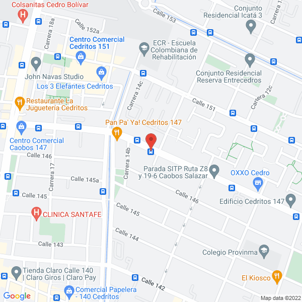 Map of Gaia Quality Consultors Ltda