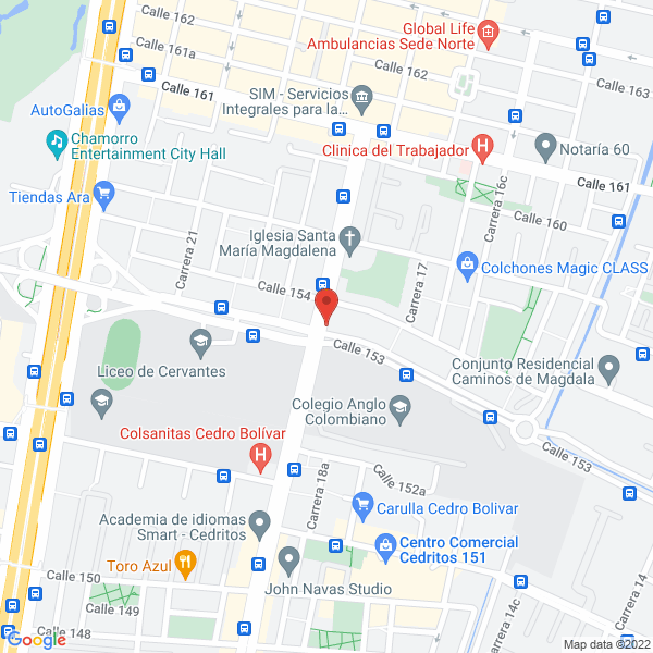 Map of Galería Estilo