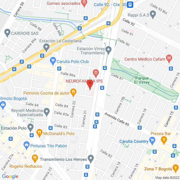 Map of Gallo Duque Y Cía. S. En C.