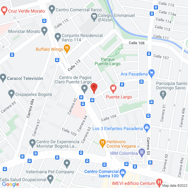 Map of Gamboa & Cía S. En C.