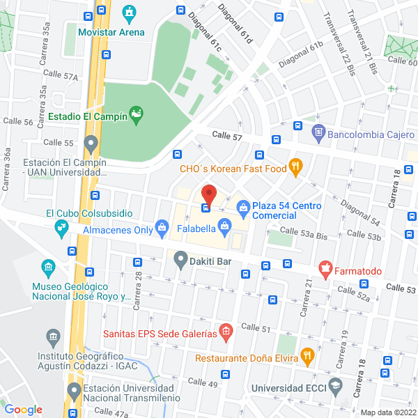 Map of Game Zone