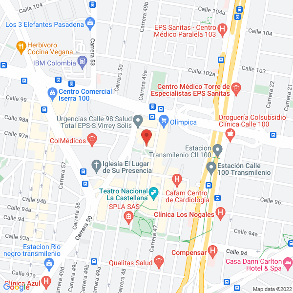 Map of Gestiontek S.A.
