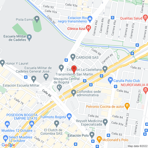 Map of Grupo I D A Ltda