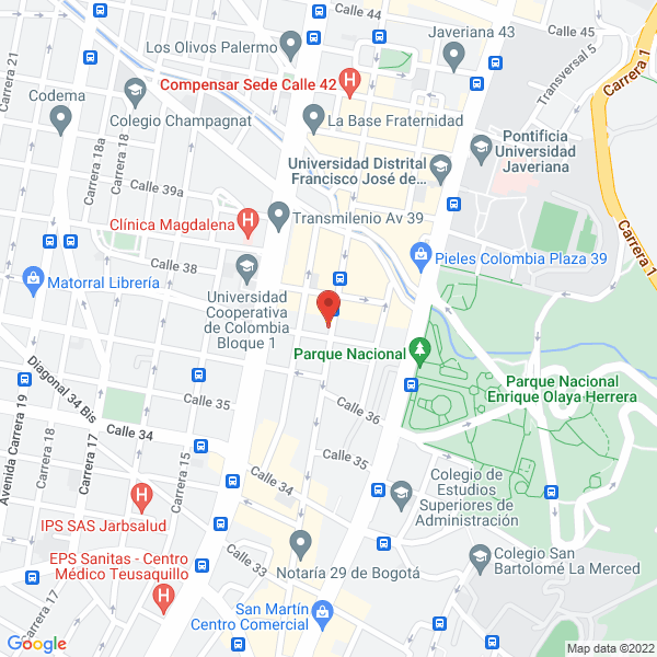 Map of Grupo Monserrat Ltda.