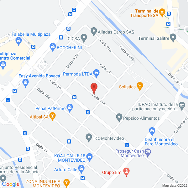 Map of Gutivaron S.A.S.