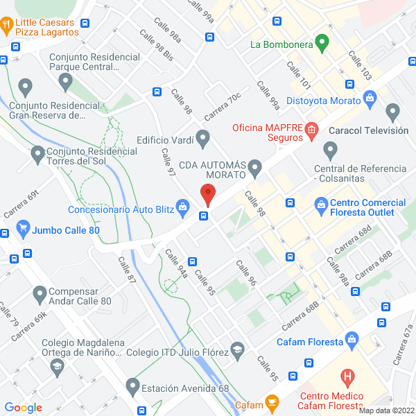 Map of Guzman Galvez E Hijos S.C.