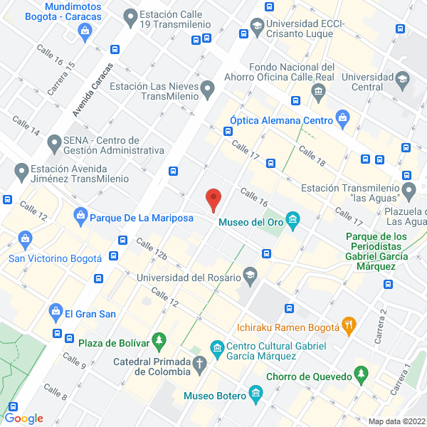 Map of Habakkuk Burritos Ltda