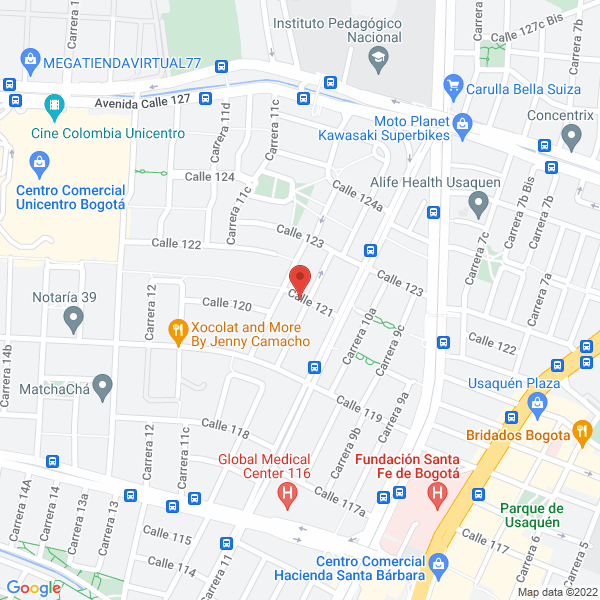 Map of Rgm Enterprises Ltda.
