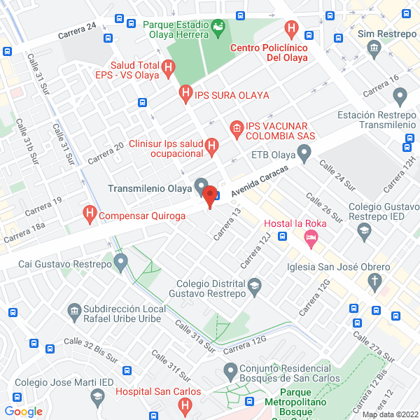 Map of Salón De Eventos Sueños Y Fantasías