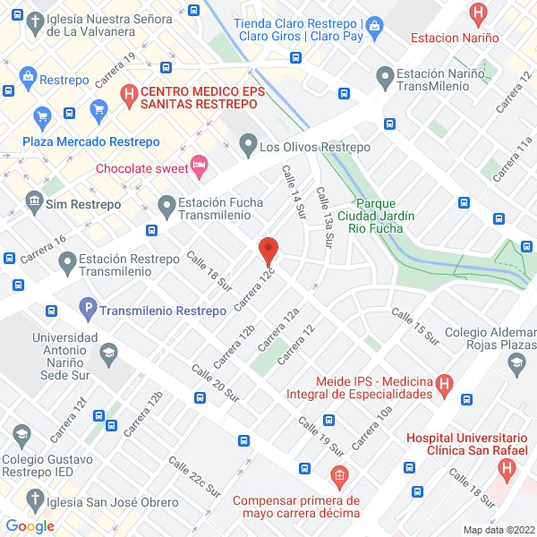 Map of Saludvet