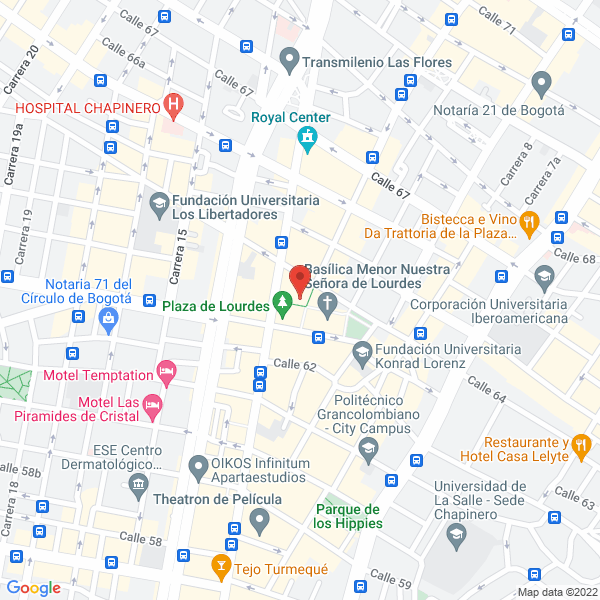 Map of Sarmiento Araújo Asesores De Seguros