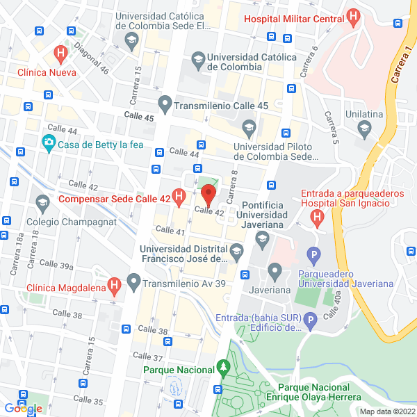 Map of Sarmiento Consultores Ltda.