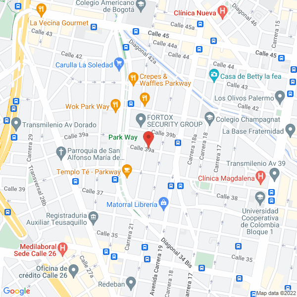 Map of Seguridad Stro Ltda.
