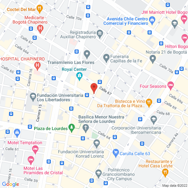 Map of Sistema Interactivo De Conectividad Ltda. Sic