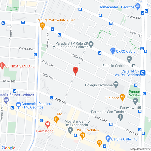 Map of Supermercado Dady