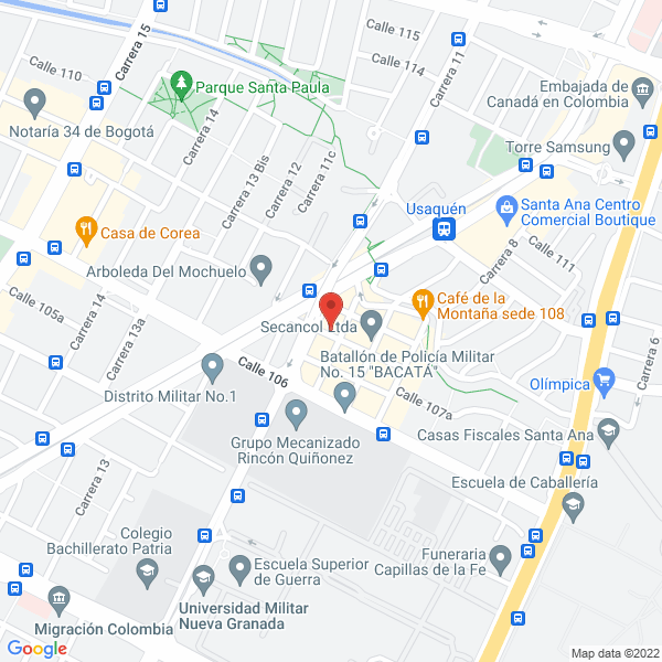 Map of Supermercado J Y C