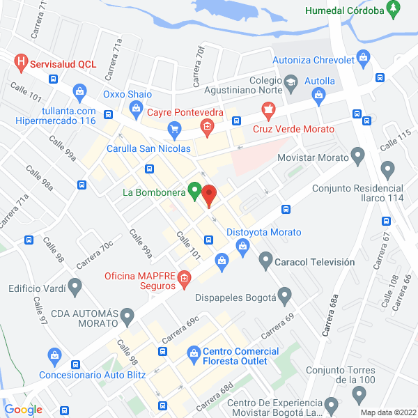 Map of Supermercado Jeison