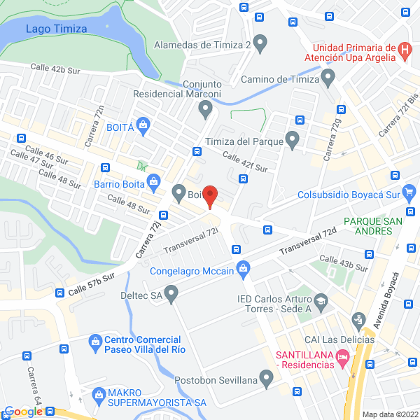 Map of Systemcom De Colombia
