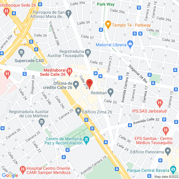 Map of Tecnoconexion Ltda