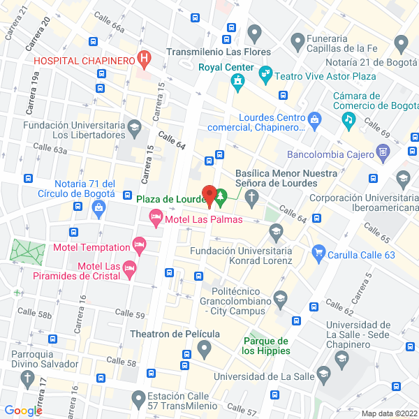 Map of Telsatel Comunicaciones Ltda.